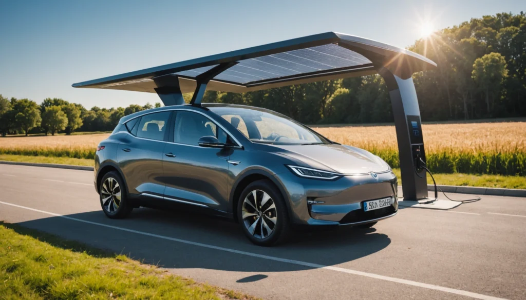 chargeur voiture solaire
